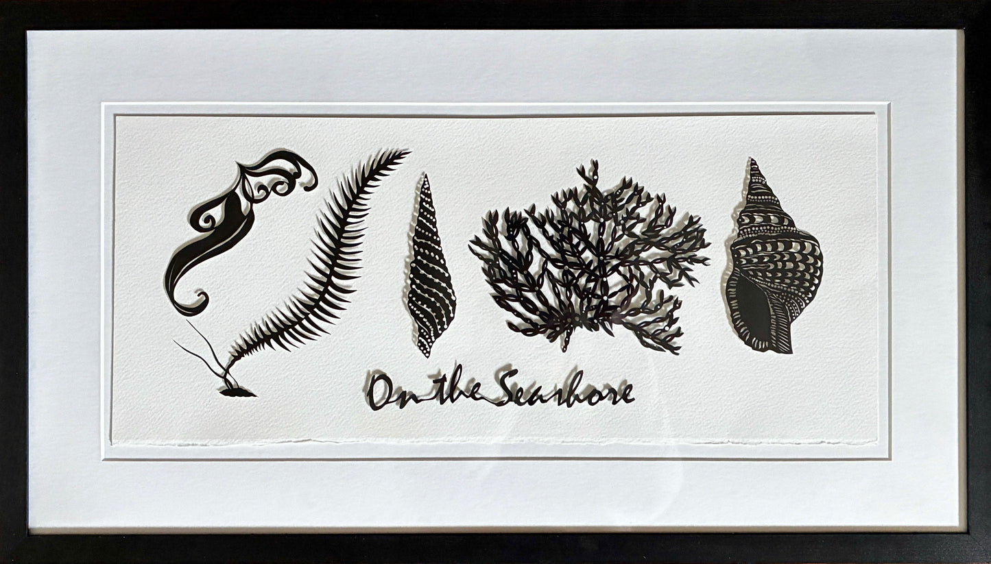 On the seashore small