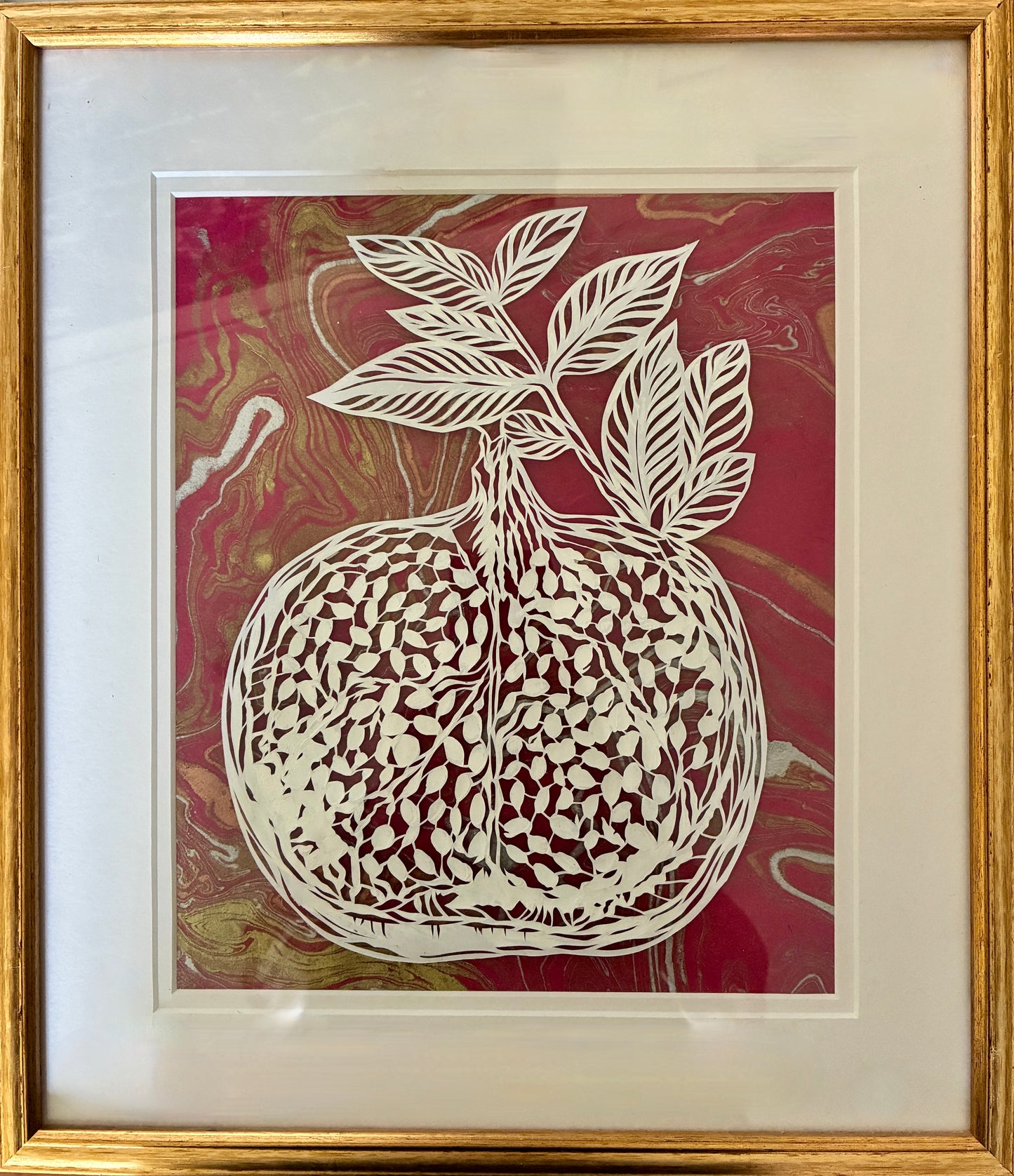 Pomegranate Papercut