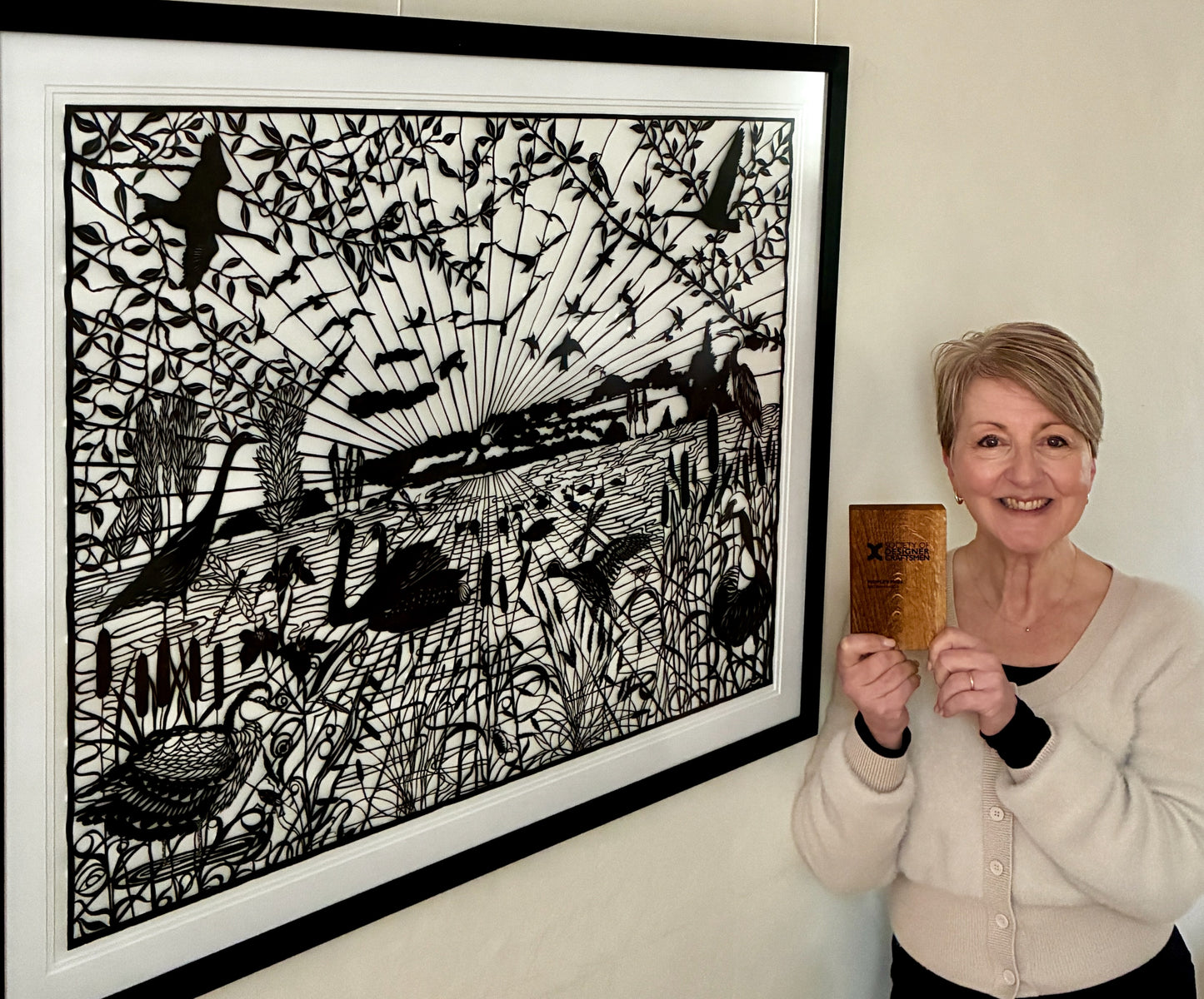 Slimbridge At Sunset